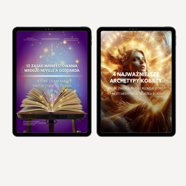 Zestaw dwóch Ebooków- 12 Zasad manifestowania i 4 Archetypy Kobiety
